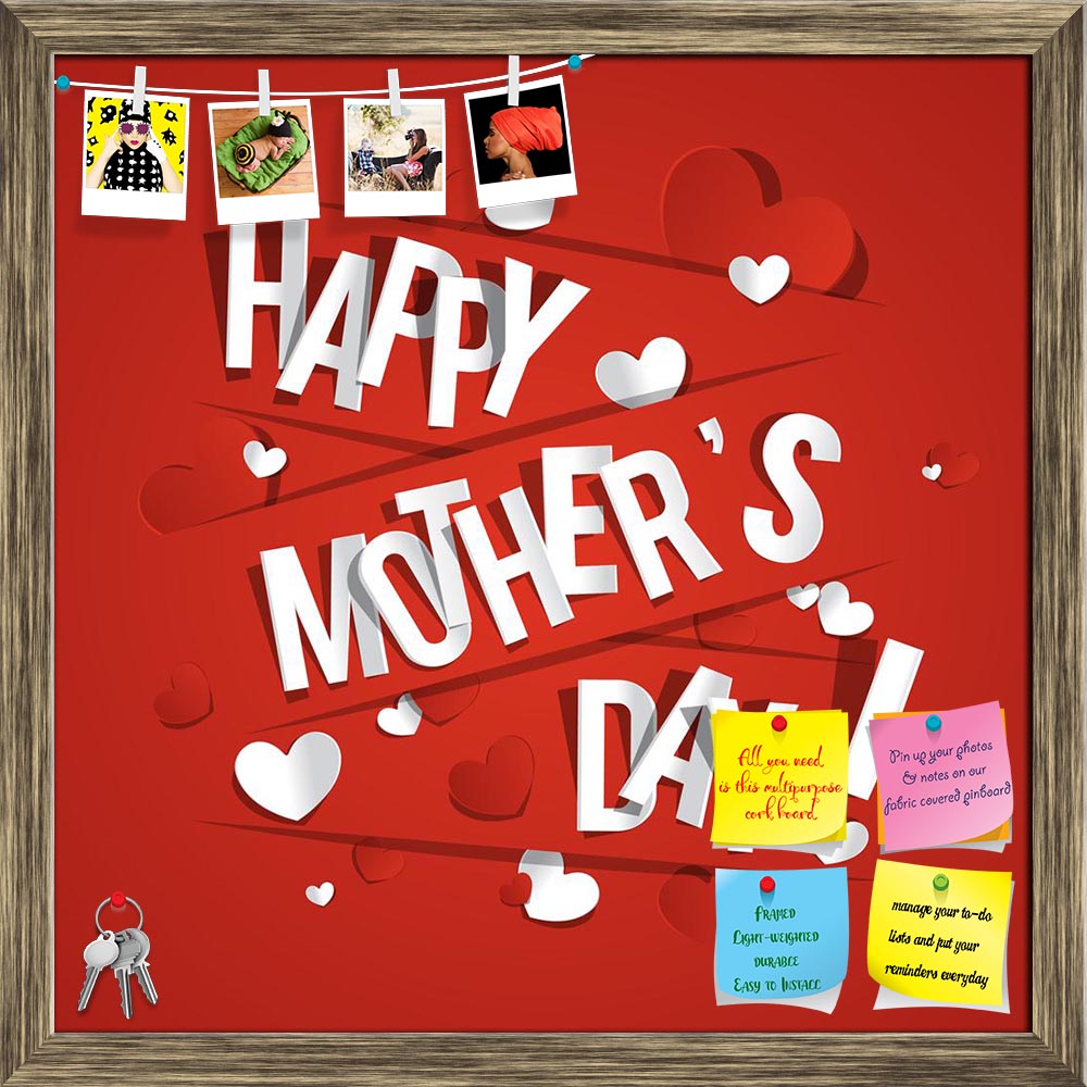 ArtzFolio Happy Mothers Day D2 Printed Bulletin Board Notice Pin Board Soft Board | Framed-Bulletin Boards Framed-AZSAO27552968BLB_FR_L-Image Code 5003401 Vishnu Image Folio Pvt Ltd, IC 5003401, ArtzFolio, Bulletin Boards Framed, Kids, Quotes, Digital Art, happy, mothers, day, d2, printed, bulletin, board, notice, pin, soft, framed, creative, mother, greeting, card, hearts, vector, illustration, pin up board, push pin board, extra large cork board, big pin board, notice board, small bulletin board, cork boa