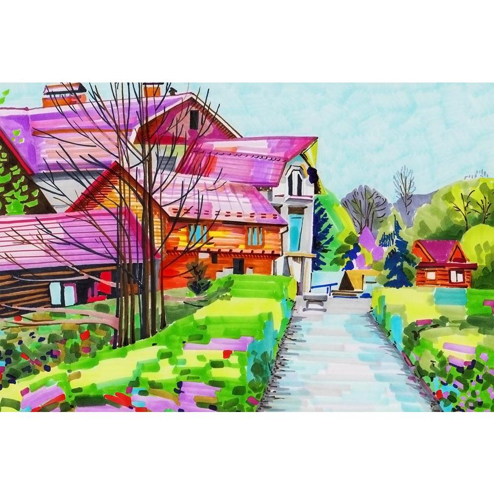 ArtzFolio Artwork Of Rural Landscape Unframed Paper Poster-Paper Posters Unframed-AZART27572790POS_UN_L-Image Code 5003403 Vishnu Image Folio Pvt Ltd, IC 5003403, ArtzFolio, Paper Posters Unframed, Places, Fine Art Reprint, artwork, of, rural, landscape, unframed, paper, poster, wall, large, size, for, living, room, home, decoration, big, framed, decor, posters, pitaara, box, modern, art, with, frame, bedroom, amazonbasics, door, drawing, small, decorative, office, reception, multiple, friends, images, repr
