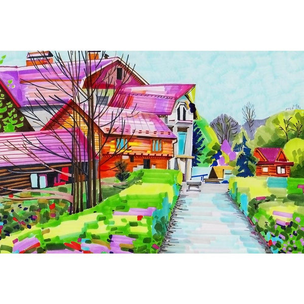Rural Landscape D2 Unframed Paper Poster-Paper Posters Unframed-POS_UN-IC 5003403 IC 5003403, Architecture, Art and Paintings, Decorative, Digital, Digital Art, Drawing, Fine Art Reprint, Graphic, Illustrations, Impressionism, Inspirational, Landmarks, Landscapes, Modern Art, Motivation, Motivational, Nature, Paintings, Patterns, Places, Rural, Scenic, Signs, Signs and Symbols, Sketches, landscape, d2, unframed, paper, wall, poster, art, artist, artwork, building, color, composition, contemporary, craft, cr