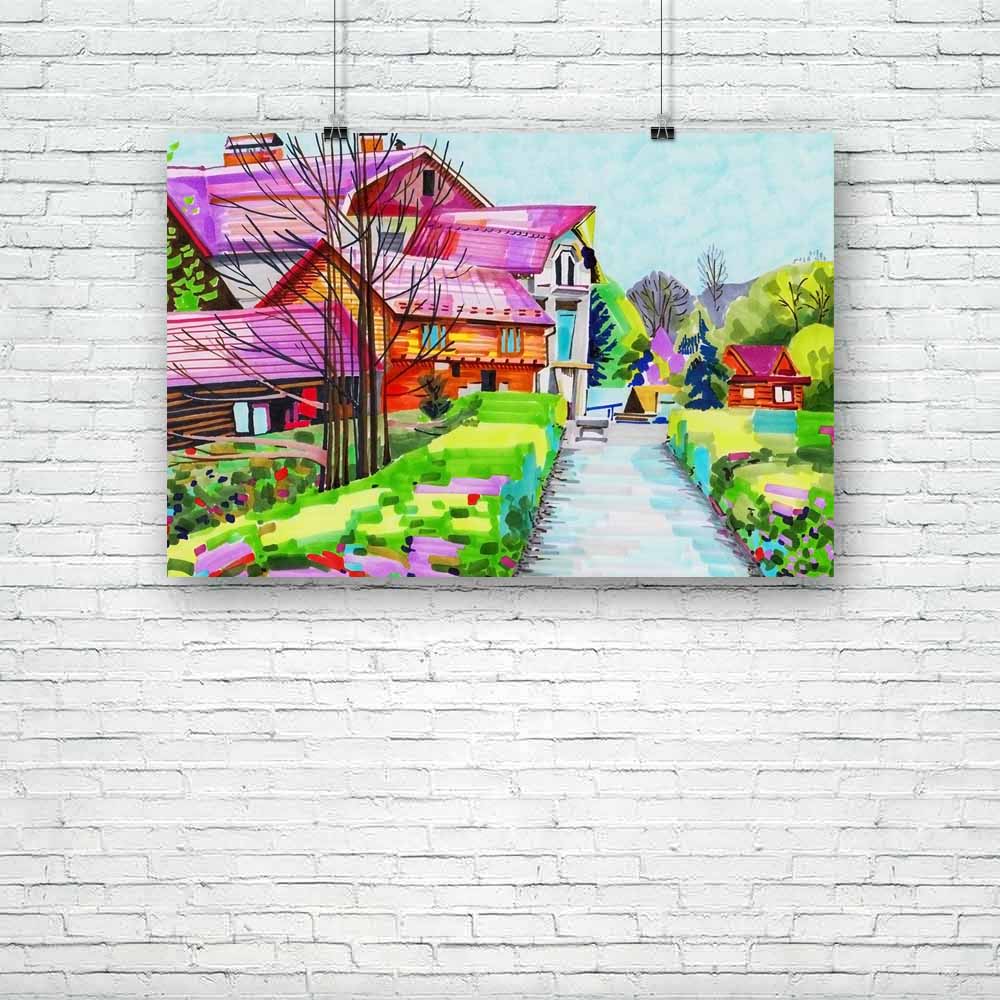 Rural Landscape D2 Unframed Paper Poster-Paper Posters Unframed-POS_UN-IC 5003403 IC 5003403, Architecture, Art and Paintings, Decorative, Digital, Digital Art, Drawing, Fine Art Reprint, Graphic, Illustrations, Impressionism, Inspirational, Landmarks, Landscapes, Modern Art, Motivation, Motivational, Nature, Paintings, Patterns, Places, Rural, Scenic, Signs, Signs and Symbols, Sketches, landscape, d2, unframed, paper, poster, art, artist, artwork, building, color, composition, contemporary, craft, creation
