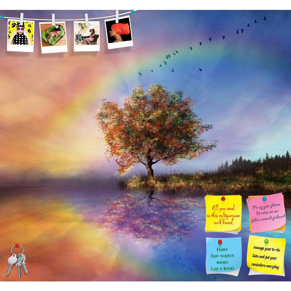 ArtzFolio Landscape With A Flowered Tree Printed Bulletin Board Notice Pin Board Soft Board | Frameless-Bulletin Boards Frameless-AZSAO27612944BLB_FL_L-Image Code 5003409 Vishnu Image Folio Pvt Ltd, IC 5003409, ArtzFolio, Bulletin Boards Frameless, Landscapes, Photography, landscape, with, a, flowered, tree, printed, bulletin, board, notice, pin, soft, frameless, manipulated, rainbow, pin up board, push pin board, extra large cork board, big pin board, notice board, small bulletin board, cork board, wall no