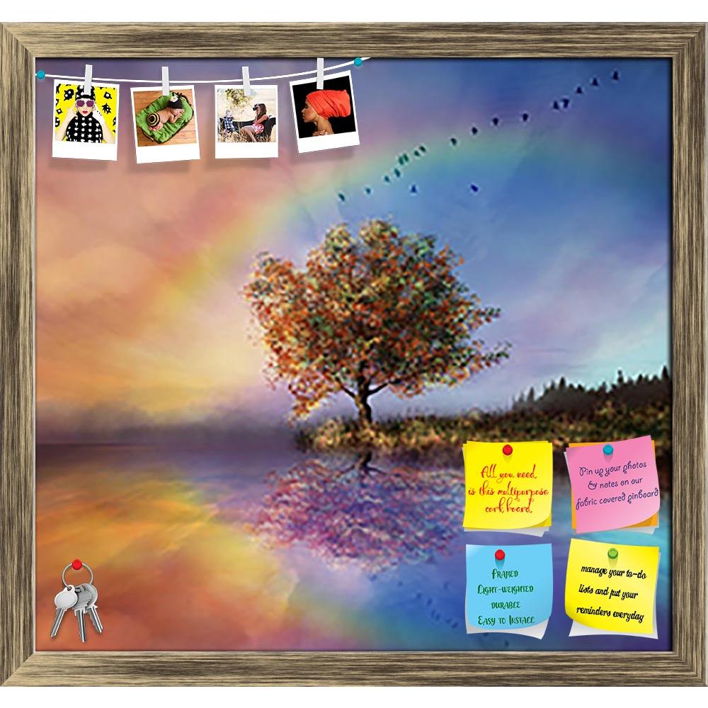 ArtzFolio Landscape With A Flowered Tree Printed Bulletin Board Notice Pin Board Soft Board | Framed-Bulletin Boards Framed-AZSAO27612944BLB_FR_L-Image Code 5003409 Vishnu Image Folio Pvt Ltd, IC 5003409, ArtzFolio, Bulletin Boards Framed, Landscapes, Photography, landscape, with, a, flowered, tree, printed, bulletin, board, notice, pin, soft, framed, manipulated, rainbow, pin up board, push pin board, extra large cork board, big pin board, notice board, small bulletin board, cork board, wall notice board, 