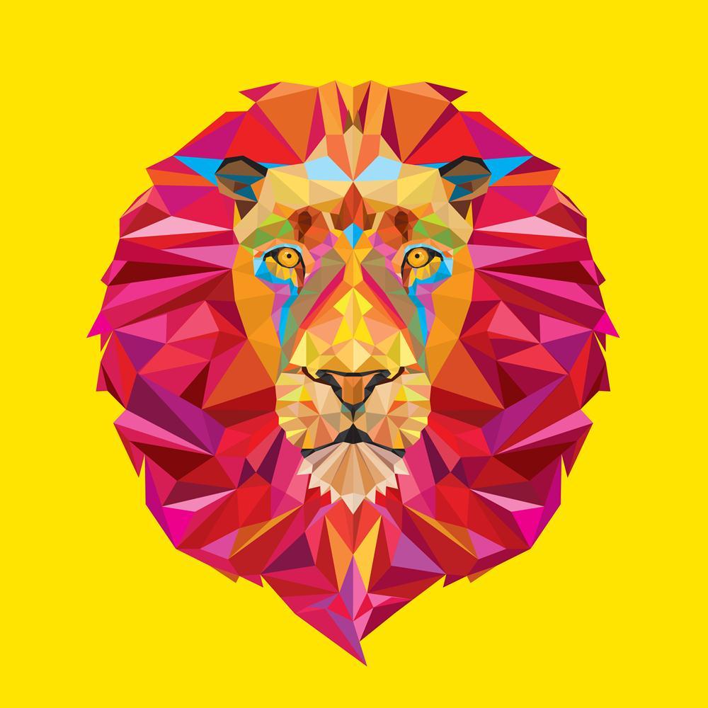 Lion Head In Geometric Pattern Canvas Painting Synthetic Frame-Paintings MDF Framing-AFF_FR-IC 5003413 IC 5003413, African, Animals, Digital, Digital Art, Education, Geometric, Geometric Abstraction, Graphic, Icons, Illustrations, Nature, Patterns, Scenic, Schools, Signs, Signs and Symbols, Sports, Symbols, Universities, lion, head, in, pattern, canvas, painting, synthetic, frame, design, africa, illustration, lions, tattoo, graphics, animal, background, cat, color, colorful, dimond, face, high, icon, isola