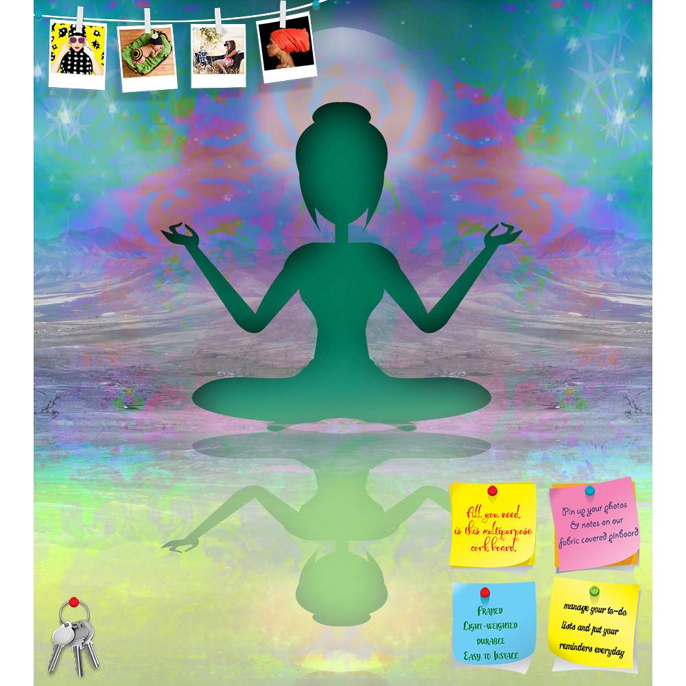 ArtzFolio Yoga & Spirituality Printed Bulletin Board Notice Pin Board Soft Board | Frameless-Bulletin Boards Frameless-AZSAO27775615BLB_FL_L-Image Code 5003421 Vishnu Image Folio Pvt Ltd, IC 5003421, ArtzFolio, Bulletin Boards Frameless, Traditional, Fine Art Reprint, yoga, spirituality, printed, bulletin, board, notice, pin, soft, frameless, raster, asia, asian, background, balance, beautiful, beauty, black, blue, body, eastern, energy, exercise, female, figure, fitness, girl, hair, harmony, health, isolat
