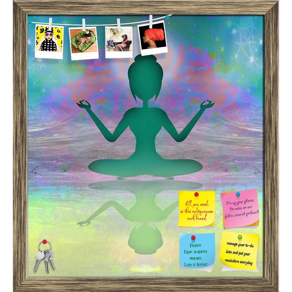 ArtzFolio Yoga & Spirituality Printed Bulletin Board Notice Pin Board Soft Board | Framed-Bulletin Boards Framed-AZSAO27775615BLB_FR_L-Image Code 5003421 Vishnu Image Folio Pvt Ltd, IC 5003421, ArtzFolio, Bulletin Boards Framed, Traditional, Fine Art Reprint, yoga, spirituality, printed, bulletin, board, notice, pin, soft, framed, raster, asia, asian, background, balance, beautiful, beauty, black, blue, body, eastern, energy, exercise, female, figure, fitness, girl, hair, harmony, health, isolate, isolated,