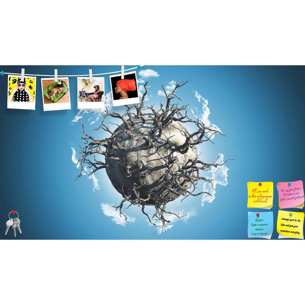 ArtzFolio Planet Covered With Dead Trees Printed Bulletin Board Notice Pin Board Soft Board | Frameless-Bulletin Boards Frameless-AZSAO28032016BLB_FL_L-Image Code 5003444 Vishnu Image Folio Pvt Ltd, IC 5003444, ArtzFolio, Bulletin Boards Frameless, Conceptual, Places, Digital Art, planet, covered, with, dead, trees, printed, bulletin, board, notice, pin, soft, frameless, 3d, render, abstract, space, scene, earth, sky, tree, old, extinct, science, fiction, landscape, globe, star, starry, illustration, backgr