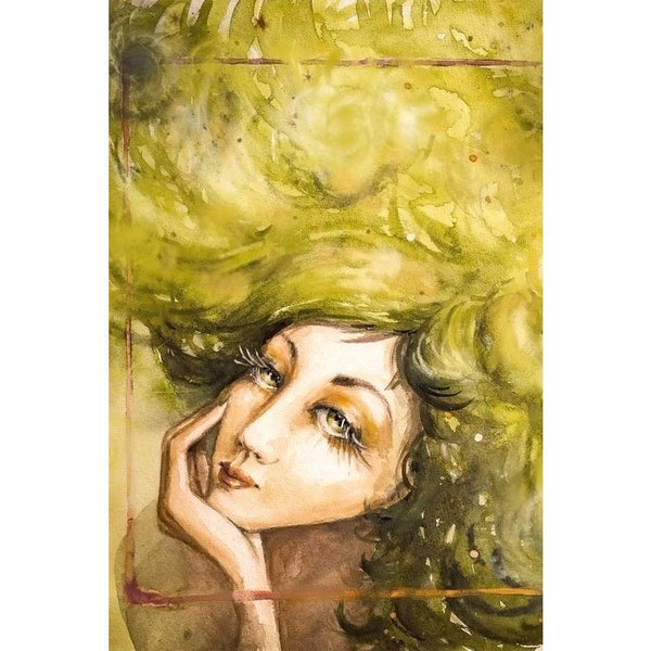 Woman Portrait D9 Unframed Paper Poster-Paper Posters Unframed-POS_UN-IC 5003445 IC 5003445, Adult, Art and Paintings, Asian, Black and White, Fruit and Vegetable, Fruits, Individuals, Nature, Paintings, Portraits, Scenic, Watercolour, White, woman, portrait, d9, unframed, paper, wall, poster, adorable, art, attractive, beautiful, beauty, caucasian, cheerful, clean, color, confidence, cute, dreaming, elegance, emotion, expression, female, feminine, fresh, girl, glamour, green, hair, hairstyle, hand, human, 