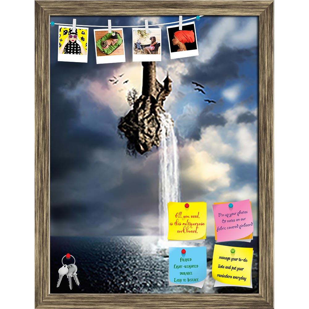 ArtzFolio Fantastic Castle With Waterfall Printed Bulletin Board Notice Pin Board Soft Board | Framed-Bulletin Boards Framed-AZSAO28036098BLB_FR_L-Image Code 5003449 Vishnu Image Folio Pvt Ltd, IC 5003449, ArtzFolio, Bulletin Boards Framed, Conceptual, Kids, Digital Art, fantastic, castle, with, waterfall, printed, bulletin, board, notice, pin, soft, framed, falling, sea, stormy, mornig, pin up board, push pin board, extra large cork board, big pin board, notice board, small bulletin board, cork board, wall