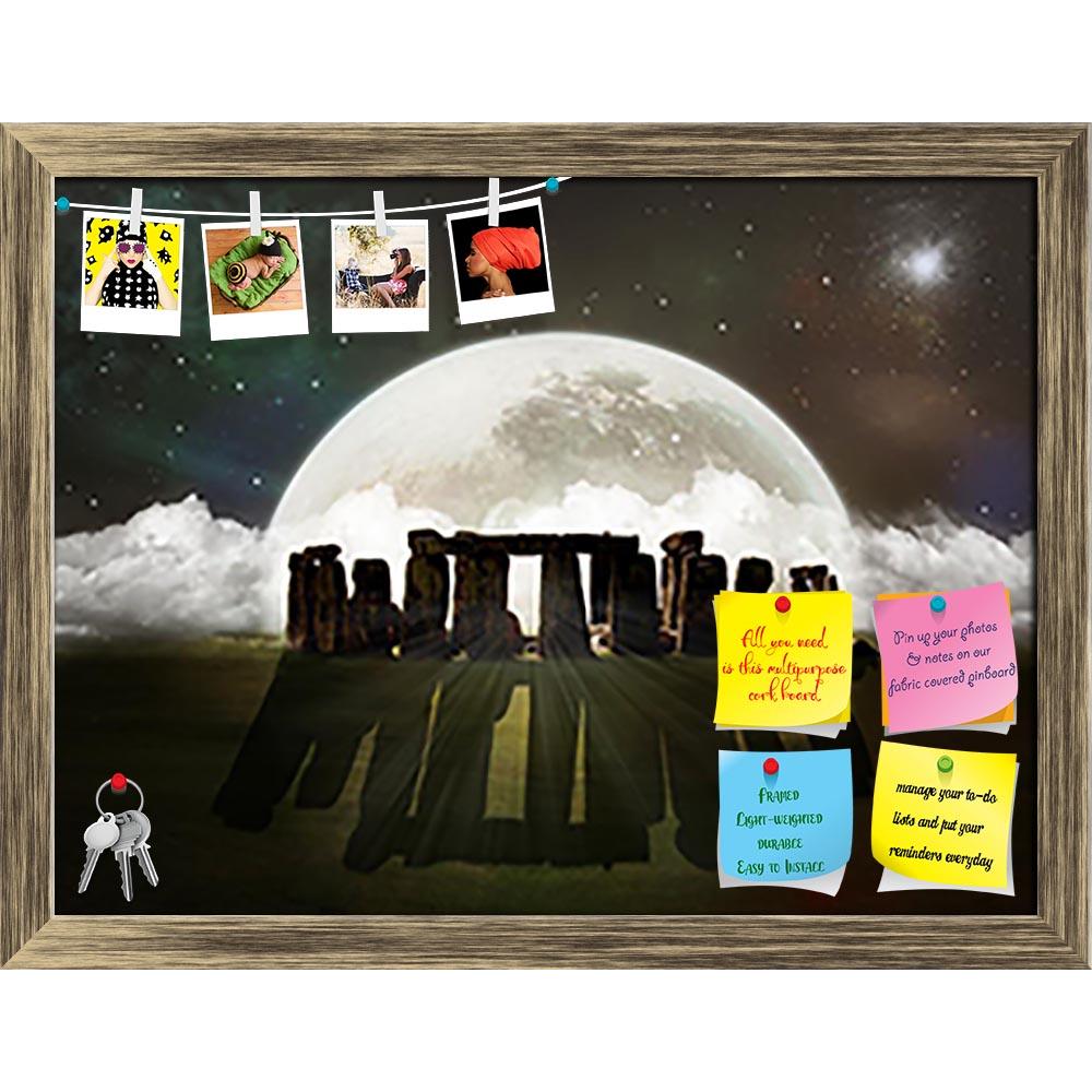 ArtzFolio Stonehenge In A Night Printed Bulletin Board Notice Pin Board Soft Board | Framed-Bulletin Boards Framed-AZSAO28036099BLB_FR_L-Image Code 5003450 Vishnu Image Folio Pvt Ltd, IC 5003450, ArtzFolio, Bulletin Boards Framed, Fantasy, Places, Digital Art, stonehenge, in, a, night, printed, bulletin, board, notice, pin, soft, framed, photomanipulation, ruins, fantastic, moon, background, wallpaper, scene, landscape, aged, pin up board, push pin board, extra large cork board, big pin board, notice board,