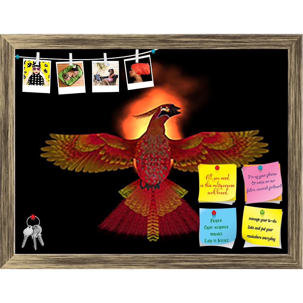ArtzFolio Phoenix Bird Fire Printed Bulletin Board Notice Pin Board Soft Board | Framed-Bulletin Boards Framed-AZSAO28261264BLB_FR_L-Image Code 5003473 Vishnu Image Folio Pvt Ltd, IC 5003473, ArtzFolio, Bulletin Boards Framed, Birds, Fantasy, Digital Art, phoenix, bird, fire, printed, bulletin, board, notice, pin, soft, framed, firebird, avian, life, mythical, myth, mythology, reborn, renewal, ashes, regeneration, symbol, resurrection, long-lived, wildfowl, fowl, colorful, feathers, flight, fly, wing, speci