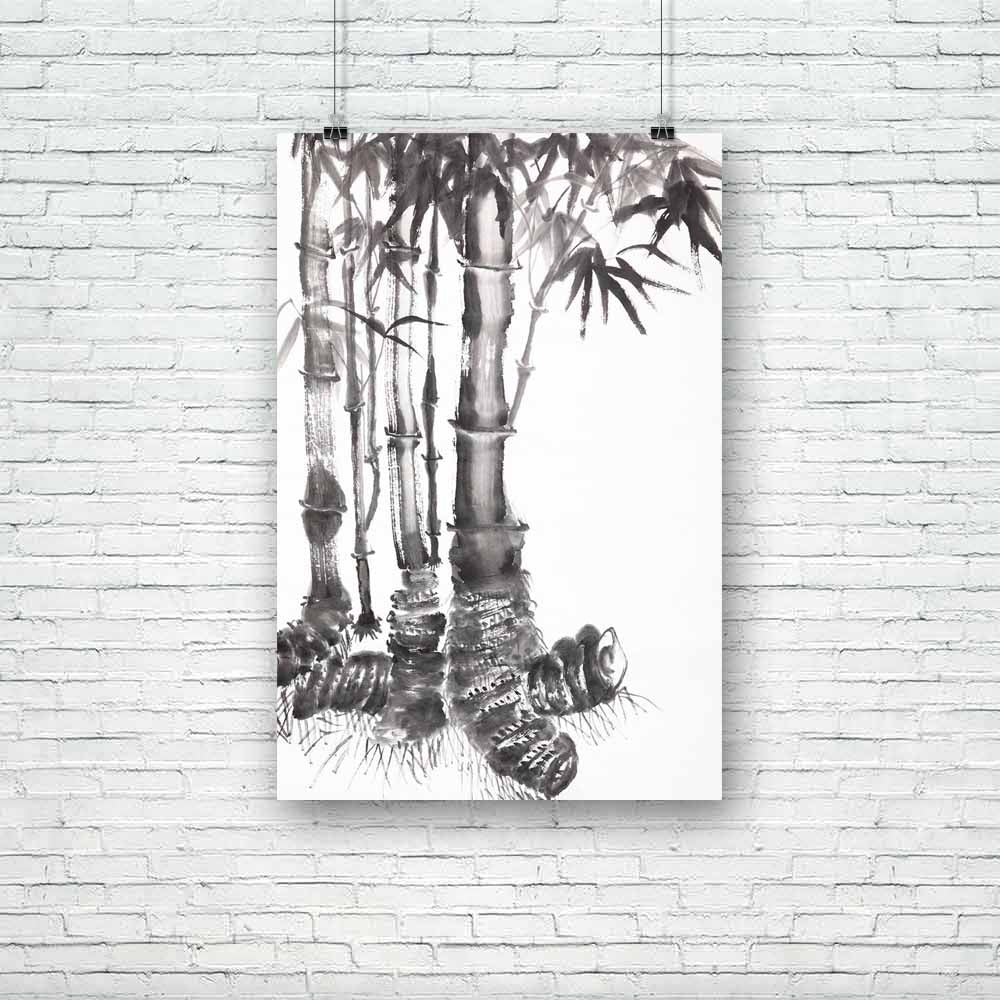 Bamboo Leaf D2 Unframed Paper Poster-Paper Posters Unframed-POS_UN-IC 5003474 IC 5003474, Abstract Expressionism, Abstracts, Ancient, Art and Paintings, Asian, Black, Black and White, Business, Calligraphy, Chinese, Culture, Drawing, Ethnic, Historical, Illustrations, Medieval, Nature, Paintings, Patterns, Scenic, Seasons, Semi Abstract, Signs, Signs and Symbols, Symbols, Traditional, Tribal, Vintage, White, Wooden, World Culture, bamboo, leaf, d2, unframed, paper, poster, abstract, art, artistic, artwork, 
