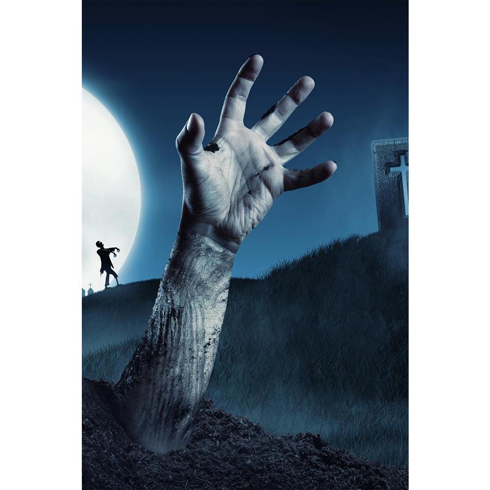 ArtzFolio Zombie Hand Coming Out Of His Grave Unframed Paper Poster-Paper Posters Unframed-AZART28334393POS_UN_L-Image Code 5003478 Vishnu Image Folio Pvt Ltd, IC 5003478, ArtzFolio, Paper Posters Unframed, Fantasy, Digital Art, zombie, hand, coming, out, of, his, grave, unframed, paper, poster, wall, large, size, for, living, room, home, decoration, big, framed, decor, posters, pitaara, box, modern, art, with, frame, bedroom, amazonbasics, door, drawing, small, decorative, office, reception, multiple, frie