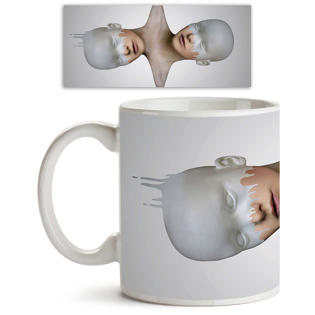 Two Female Portrait Ceramic Coffee Tea Mug Inside White-Coffee Mugs-MUG-IC 5003497 IC 5003497, Art and Paintings, Black and White, Conceptual, Fantasy, Individuals, Modern Art, Portraits, Realism, Surrealism, White, two, female, portrait, ceramic, coffee, tea, mug, inside, psyche, surreal, above, art, artist, artistic, bald, beautiful, bizarre, complex, complexity, composition, contemporary, couple, double, emotion, emotional, face, feeling, feminine, filter, grey, human, isolated, melt, milk, model, modern