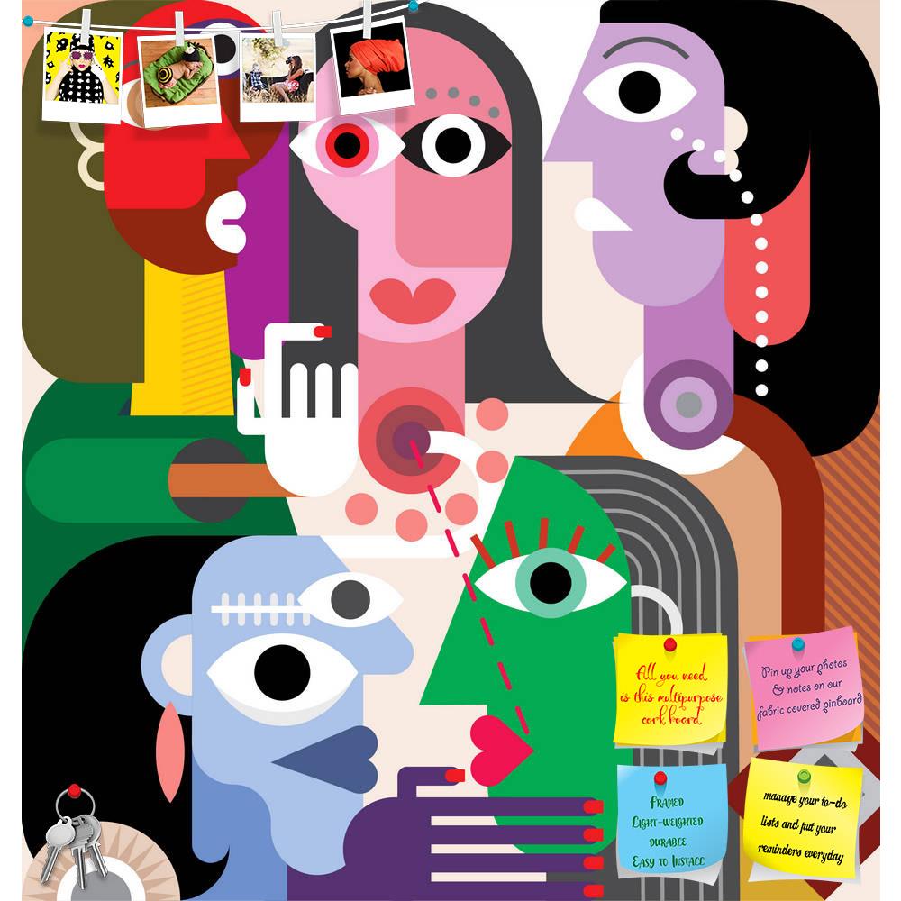 ArtzFolio Family Abstract Art Printed Bulletin Board Notice Pin Board Soft Board | Frameless-Bulletin Boards Frameless-AZSAO28504262BLB_FL_L-Image Code 5003498 Vishnu Image Folio Pvt Ltd, IC 5003498, ArtzFolio, Bulletin Boards Frameless, Abstract, Surrealism, Digital Art, family, art, printed, bulletin, board, notice, pin, soft, frameless, large, illustration., pin up board, push pin board, extra large cork board, big pin board, notice board, small bulletin board, cork board, wall notice board, giant cork b