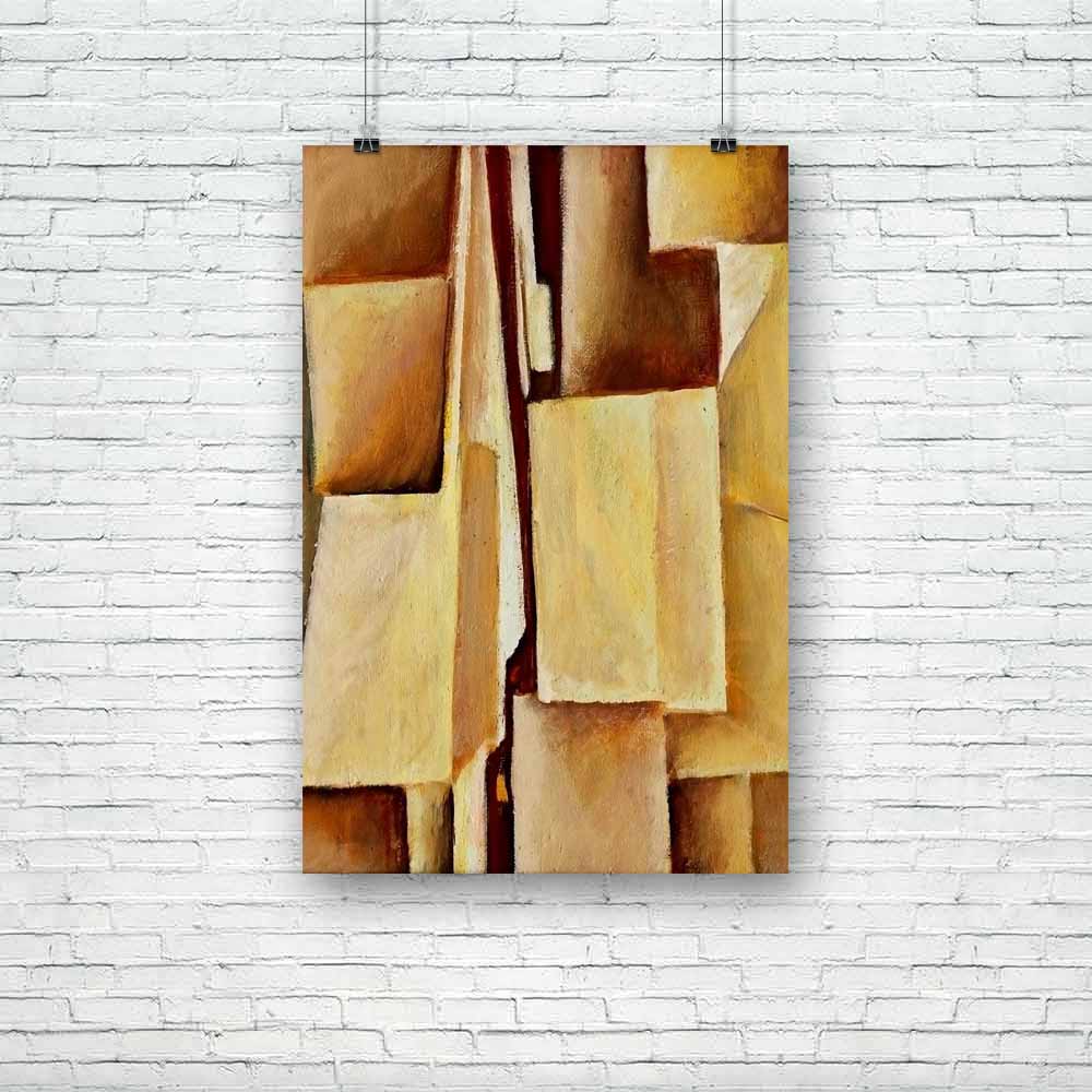 Absrtact Artwork D1 Unframed Paper Poster - Paper Posters Unframed - ArtzFolio.com