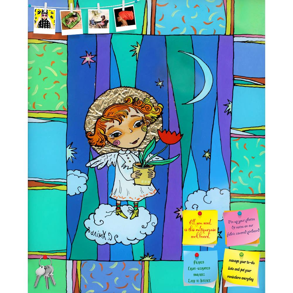 ArtzFolio Little Angel Under the Sky Printed Bulletin Board Notice Pin Board Soft Board | Frameless-Bulletin Boards Frameless-AZSAO28532504BLB_FL_L-Image Code 5003506 Vishnu Image Folio Pvt Ltd, IC 5003506, ArtzFolio, Bulletin Boards Frameless, Kids, Digital Art, little, angel, under, the, sky, printed, bulletin, board, notice, pin, soft, frameless, flowers, spring, summer, abstract, art, artwork, canvas, colours, composition, design, flow, form, lines, marbled, mix, mixed, modern, multicolor, oil, oils, pa
