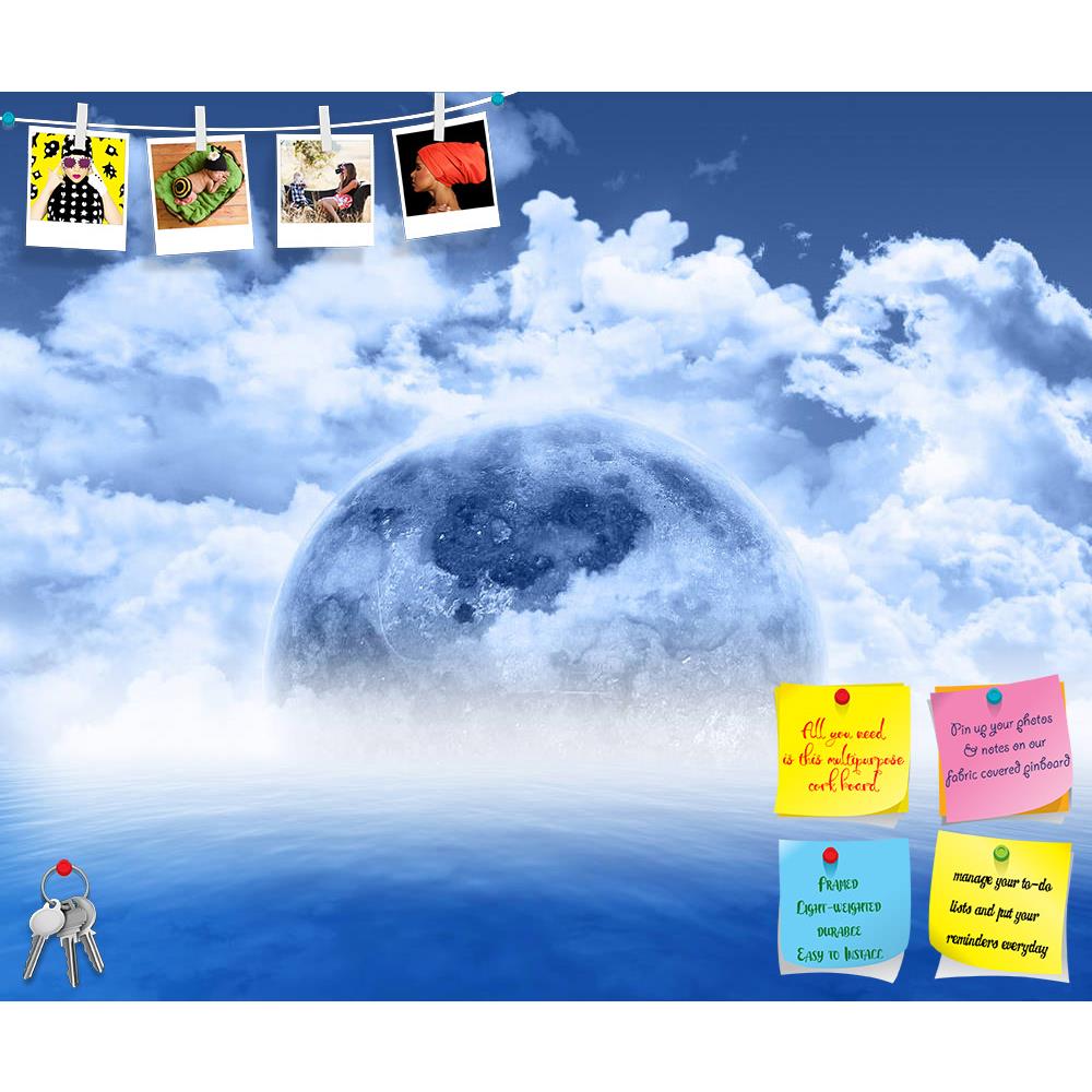 ArtzFolio Fictional Planet Against An Ocean Scene Printed Bulletin Board Notice Pin Board Soft Board | Frameless-Bulletin Boards Frameless-AZSAO28623336BLB_FL_L-Image Code 5003511 Vishnu Image Folio Pvt Ltd, IC 5003511, ArtzFolio, Bulletin Boards Frameless, Fantasy, Landscapes, Digital Art, fictional, planet, against, an, ocean, scene, printed, bulletin, board, notice, pin, soft, frameless, 3d, render, earth, illustration, nature, clouds, sky, science, fiction, landscape, globe, summer, abstract, sea, pin u