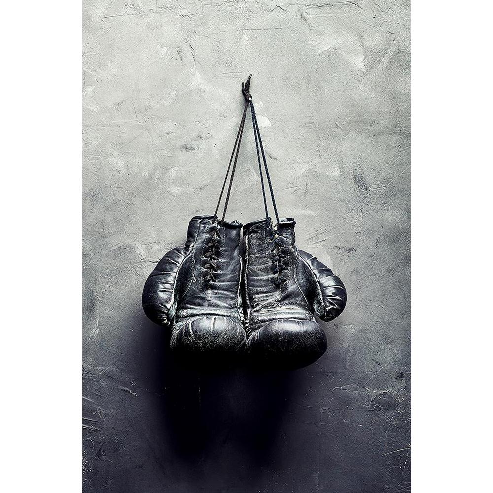 ArtzFolio Old Boxing Gloves Hang On Nail Unframed Paper Poster-Paper Posters Unframed-AZART28679591POS_UN_L-Image Code 5003517 Vishnu Image Folio Pvt Ltd, IC 5003517, ArtzFolio, Paper Posters Unframed, Sports, Photography, old, boxing, gloves, hang, on, nail, unframed, paper, poster, texture, wall, copy, space, text, retirement, concept, glove, sport, fight, ring, boxer, copy-space, protection, background, black, box, fist, training, string, activity, hanging, resignation, dismissal, history, active, fitnes