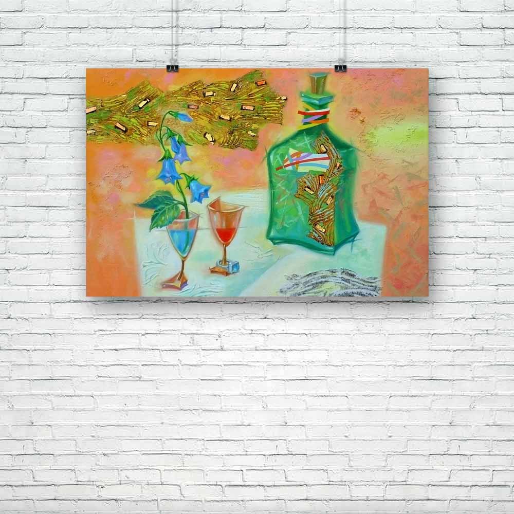 Artwork D13 Unframed Paper Poster-Paper Posters Unframed-POS_UN-IC 5003535 IC 5003535, Abstract Expressionism, Abstracts, Art and Paintings, Beverage, Fruit and Vegetable, Fruits, Kitchen, Modern Art, Paintings, Semi Abstract, Signs, Signs and Symbols, Wine, artwork, d13, unframed, paper, poster, oil, paints, picture, utensils, tea, coffee, plates, dishes, cup, teacup, still, life, cafe, house, cafeteria, abstract, art, canvas, colours, composition, design, flow, form, lines, marbled, mix, mixed, modern, mu