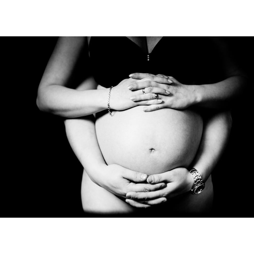 Man & Woman Holding Hands On A Pregnant Belly Canvas Painting Synthetic Frame-Paintings MDF Framing-AFF_FR-IC 5003539 IC 5003539, Adult, Baby, Black, Black and White, Children, Family, Kids, Love, Parents, People, Photography, Romance, White, man, woman, holding, hands, on, a, pregnant, belly, canvas, painting, synthetic, frame, abdomen, arrival, awaiting, b, w, birth, body, child, close, couple, dad, expectant, expecting, female, hand, hold, human, husband, life, maternal, maternity, mom, mother, motherhoo