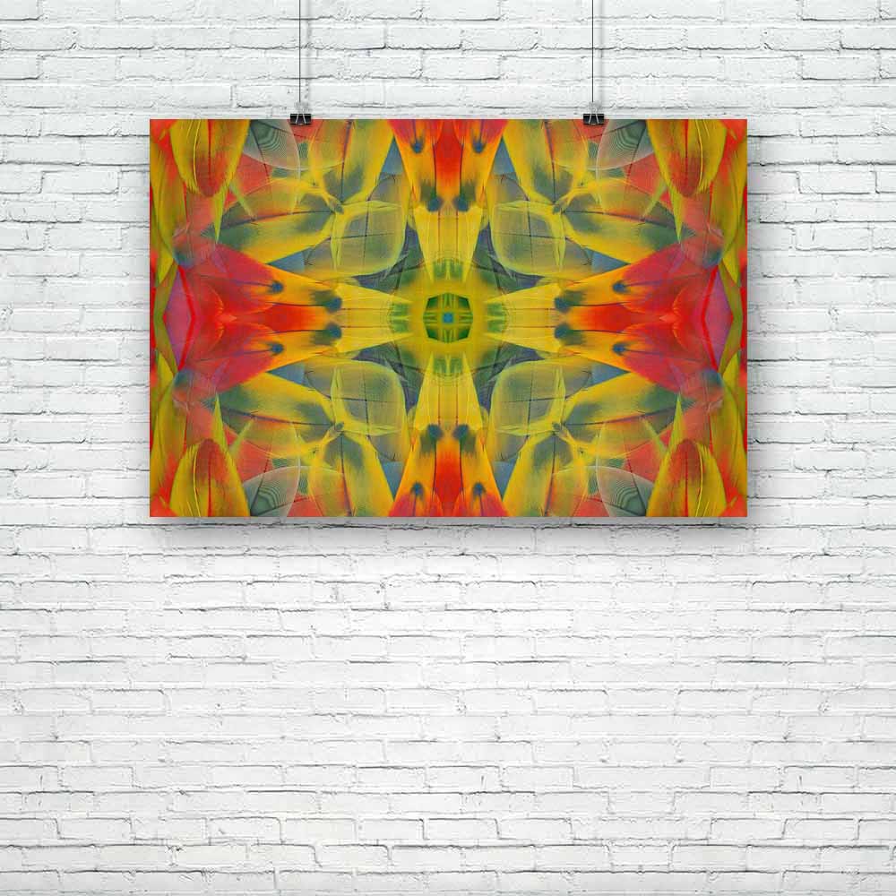 Scarlet Macaw Feathers D4 Unframed Paper Poster-Paper Posters Unframed-POS_UN-IC 5003540 IC 5003540, Abstract Expressionism, Abstracts, Animals, Birds, Nature, Patterns, Scenic, Semi Abstract, Tropical, Wildlife, scarlet, macaw, feathers, d4, unframed, paper, poster, abstract, animal, avian, beautiful, beauty, bird, blue, bright, closeup, color, colorful, detail, exotic, feather, gold, gorgeous, green, jungle, multicolored, parrot, pattern, plumage, rainbow, red, seamless, texture, vivid, wing, yellow, artz