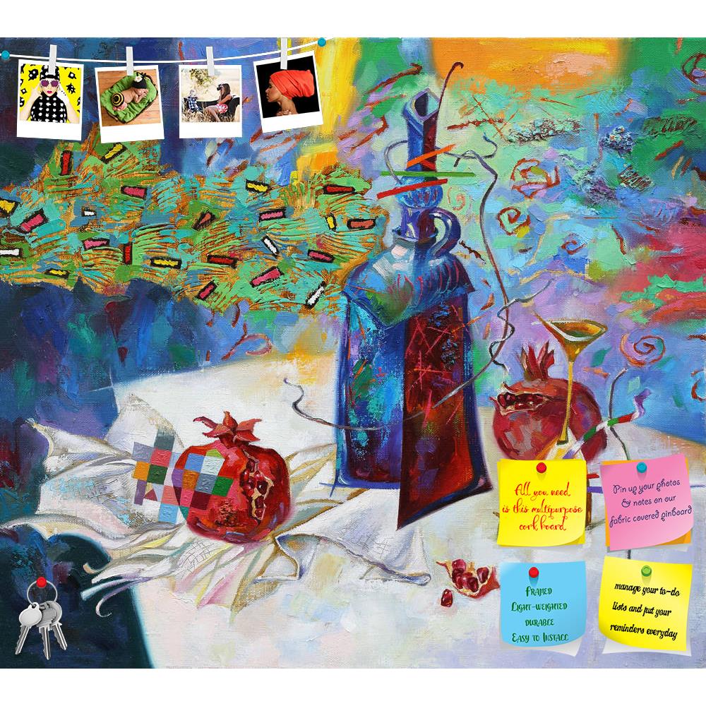 ArtzFolio Kitchen Still Life D2 Printed Bulletin Board Notice Pin Board Soft Board | Frameless-Bulletin Boards Frameless-AZSAO29077509BLB_FL_L-Image Code 5003550 Vishnu Image Folio Pvt Ltd, IC 5003550, ArtzFolio, Bulletin Boards Frameless, Food & Beverage, Still Life, Fine Art Reprint, kitchen, still, life, d2, printed, bulletin, board, notice, pin, soft, frameless, from, series, utensils, tea, coffee, fruits, wine, plates, dishes, cup, teacup, cafe, house, cafeteria, abstract, art, artwork, canvas, colours