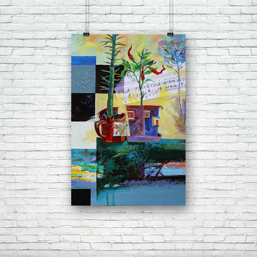 Abstraction Art D5 Unframed Paper Poster - Paper Posters Unframed - ArtzFolio.com