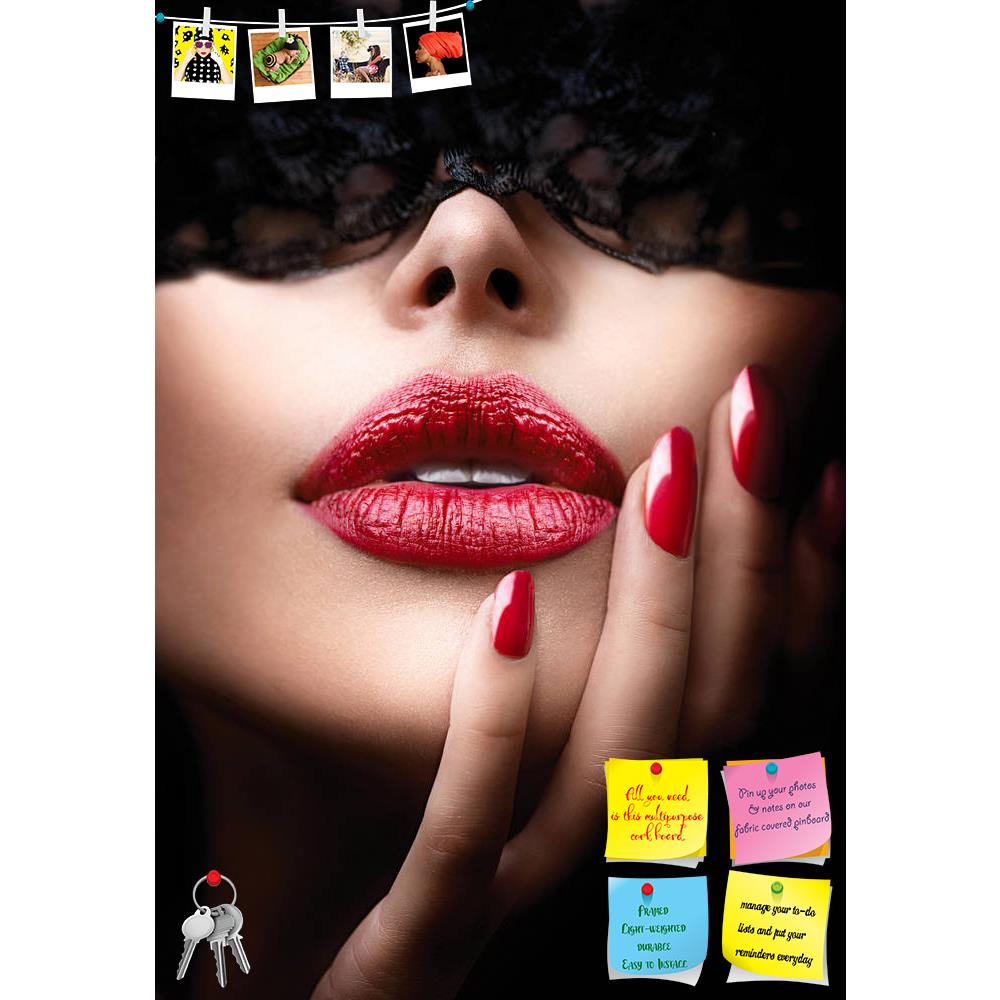 ArtzFolio Beautiful Woman With Black Lace Printed Bulletin Board Notice Pin Board Soft Board | Frameless-Bulletin Boards Frameless-AZSAO29096050BLB_FL_L-Image Code 5003552 Vishnu Image Folio Pvt Ltd, IC 5003552, ArtzFolio, Bulletin Boards Frameless, Adult, Fashion, Photography, beautiful, woman, with, black, lace, printed, bulletin, board, notice, pin, soft, frameless, mask, her, eyes, pin up board, push pin board, extra large cork board, big pin board, notice board, small bulletin board, cork board, wall n