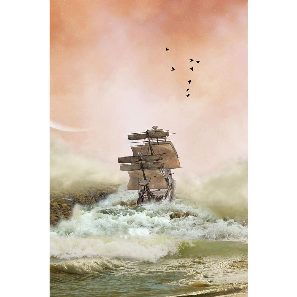ArtzFolio Fantasy Landscape In The Ocean With Boat Unframed Paper Poster-Paper Posters Unframed-AZART29138756POS_UN_L-Image Code 5003562 Vishnu Image Folio Pvt Ltd, IC 5003562, ArtzFolio, Paper Posters Unframed, Fantasy, Kids, Landscapes, Fine Art Reprint, landscape, in, the, ocean, with, boat, unframed, paper, poster, wall, large, size, for, living, room, home, decoration, big, framed, decor, posters, pitaara, box, modern, art, frame, bedroom, amazonbasics, door, drawing, small, decorative, office, recepti