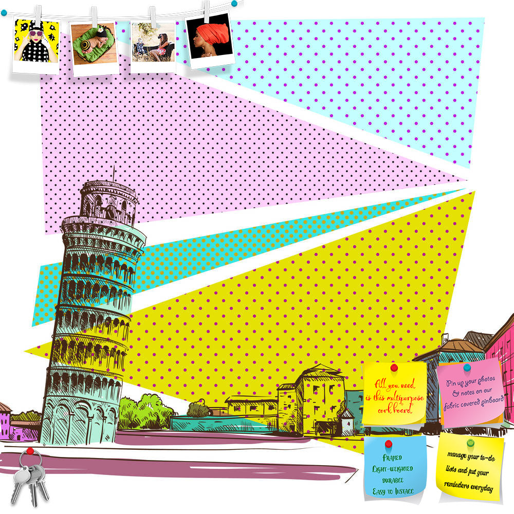 ArtzFolio Pisa Printed Bulletin Board Notice Pin Board Soft Board | Frameless-Bulletin Boards Frameless-AZSAO29155966BLB_FL_L-Image Code 5003568 Vishnu Image Folio Pvt Ltd, IC 5003568, ArtzFolio, Bulletin Boards Frameless, Places, Digital Art, pisa, printed, bulletin, board, notice, pin, soft, frameless, hand, drawn, vector, illustration, pin up board, push pin board, extra large cork board, big pin board, notice board, small bulletin board, cork board, wall notice board, giant cork board, bulletin board, o