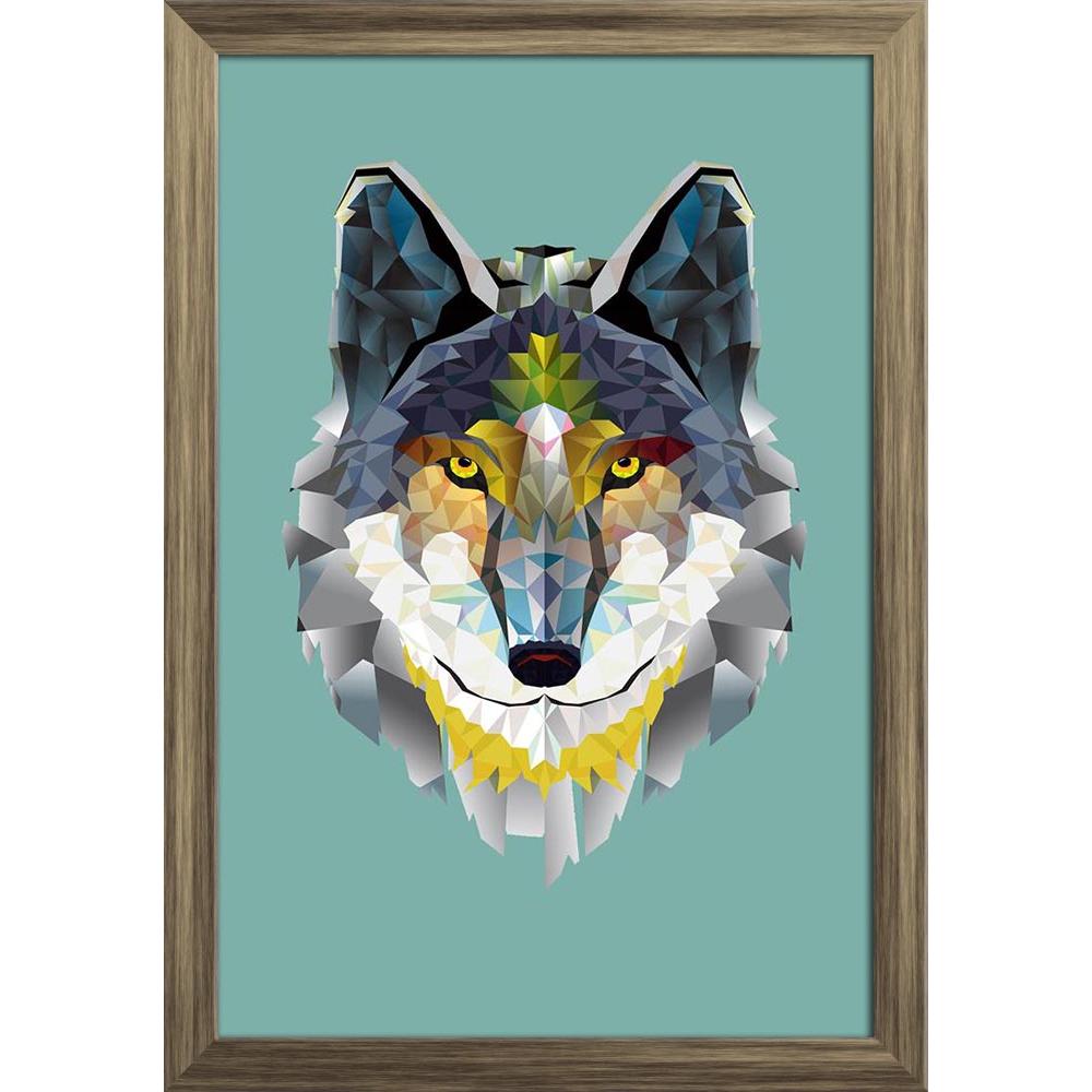 ArtzFolio Wolf Head Paper Poster Frame | Top Acrylic Glass-Paper Posters Framed-AZART29269677POS_FR_L-Image Code 5003579 Vishnu Image Folio Pvt Ltd, IC 5003579, ArtzFolio, Paper Posters Framed, Abstract, Animals, Kids, Digital Art, wolf, head, paper, poster, frame, top, acrylic, glass, geometric, pattern, animal, armory, arms, art, artistic, beast, black, cartoon, circus, club, coyote, cute, dog, drawing, element, emblem, eyes, face, fauna, fur, howling, husky, icon, isolated, jackal, line, mascot, print, r