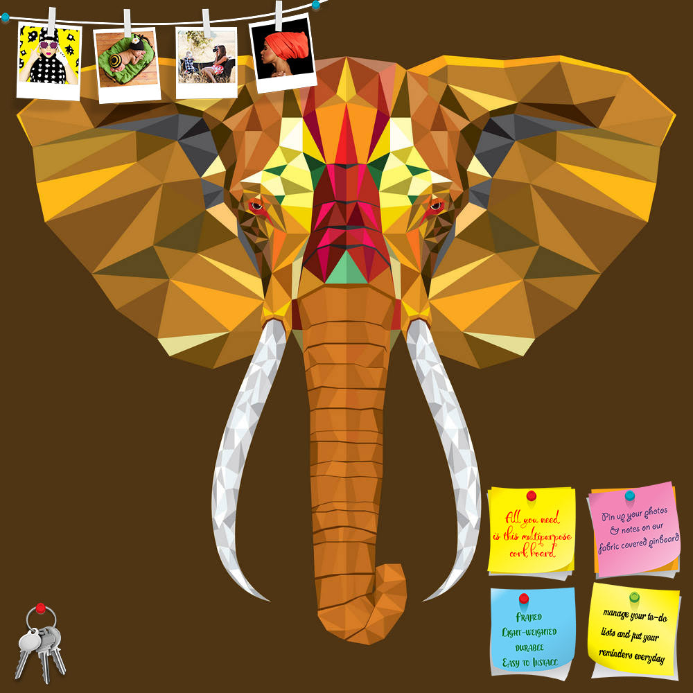 ArtzFolio Elephant Head Printed Bulletin Board Notice Pin Board Soft Board | Frameless-Bulletin Boards Frameless-AZSAO29269803BLB_FL_L-Image Code 5003581 Vishnu Image Folio Pvt Ltd, IC 5003581, ArtzFolio, Bulletin Boards Frameless, Abstract, Animals, Kids, Digital Art, elephant, head, printed, bulletin, board, notice, pin, soft, frameless, geometric, pattern, pin up board, push pin board, extra large cork board, big pin board, notice board, small bulletin board, cork board, wall notice board, giant cork boa