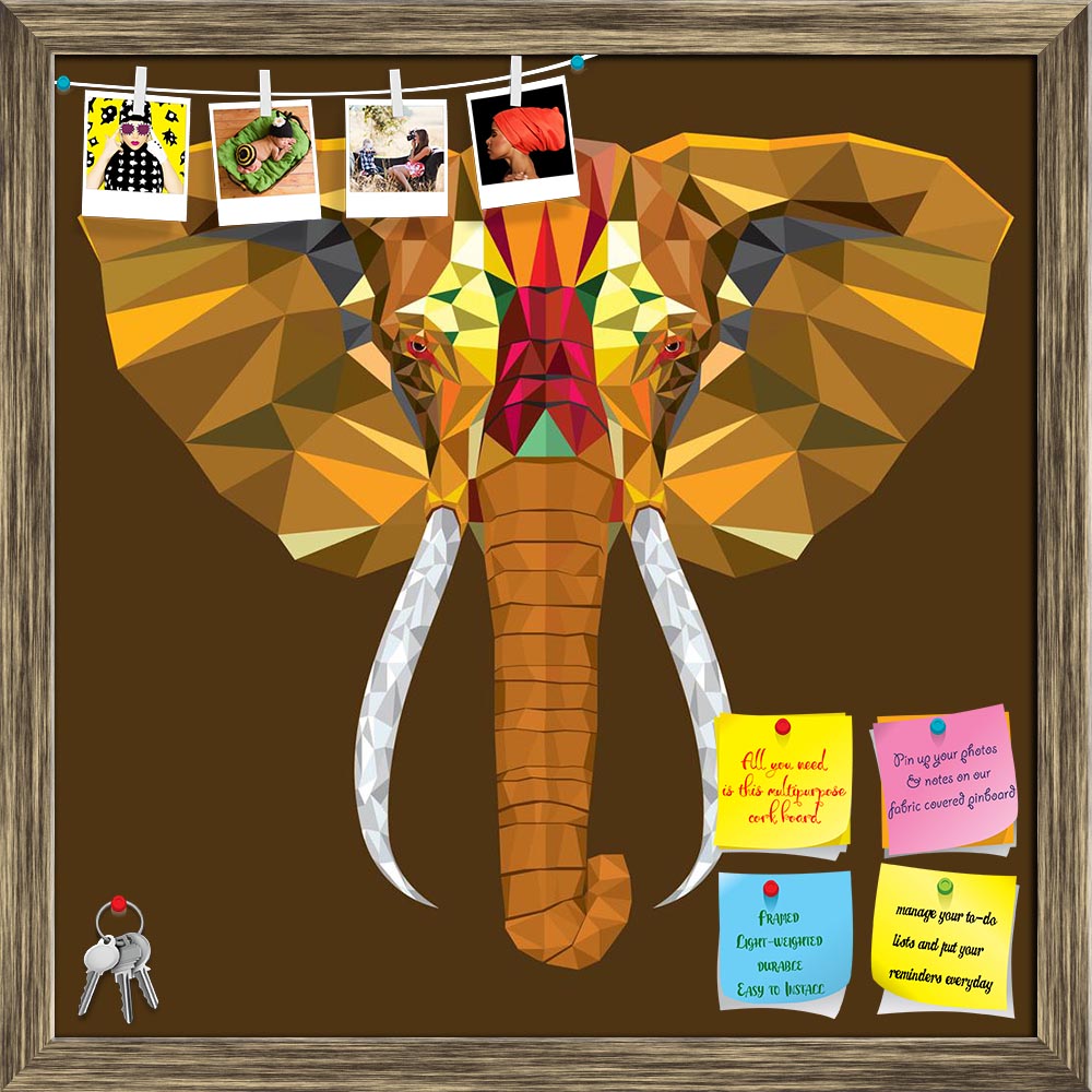 ArtzFolio Elephant Head Printed Bulletin Board Notice Pin Board Soft Board | Framed-Bulletin Boards Framed-AZSAO29269803BLB_FR_L-Image Code 5003581 Vishnu Image Folio Pvt Ltd, IC 5003581, ArtzFolio, Bulletin Boards Framed, Abstract, Animals, Kids, Digital Art, elephant, head, printed, bulletin, board, notice, pin, soft, framed, geometric, pattern, pin up board, push pin board, extra large cork board, big pin board, notice board, small bulletin board, cork board, wall notice board, giant cork board, bulletin
