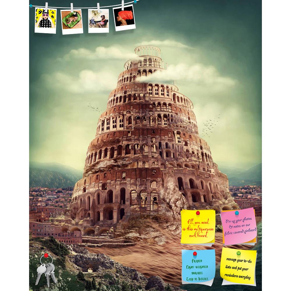 ArtzFolio Tower Of Babel Printed Bulletin Board Notice Pin Board Soft Board | Frameless-Bulletin Boards Frameless-AZSAO29275386BLB_FL_L-Image Code 5003585 Vishnu Image Folio Pvt Ltd, IC 5003585, ArtzFolio, Bulletin Boards Frameless, Places, Photography, tower, of, babel, printed, bulletin, board, notice, pin, soft, frameless, as, religion, concept, symbol, idea, babylon, ancient, history, famous, story, tale, myth, building, construction, language, bible, skyscraper, cloud, legend, east, old, religious, his