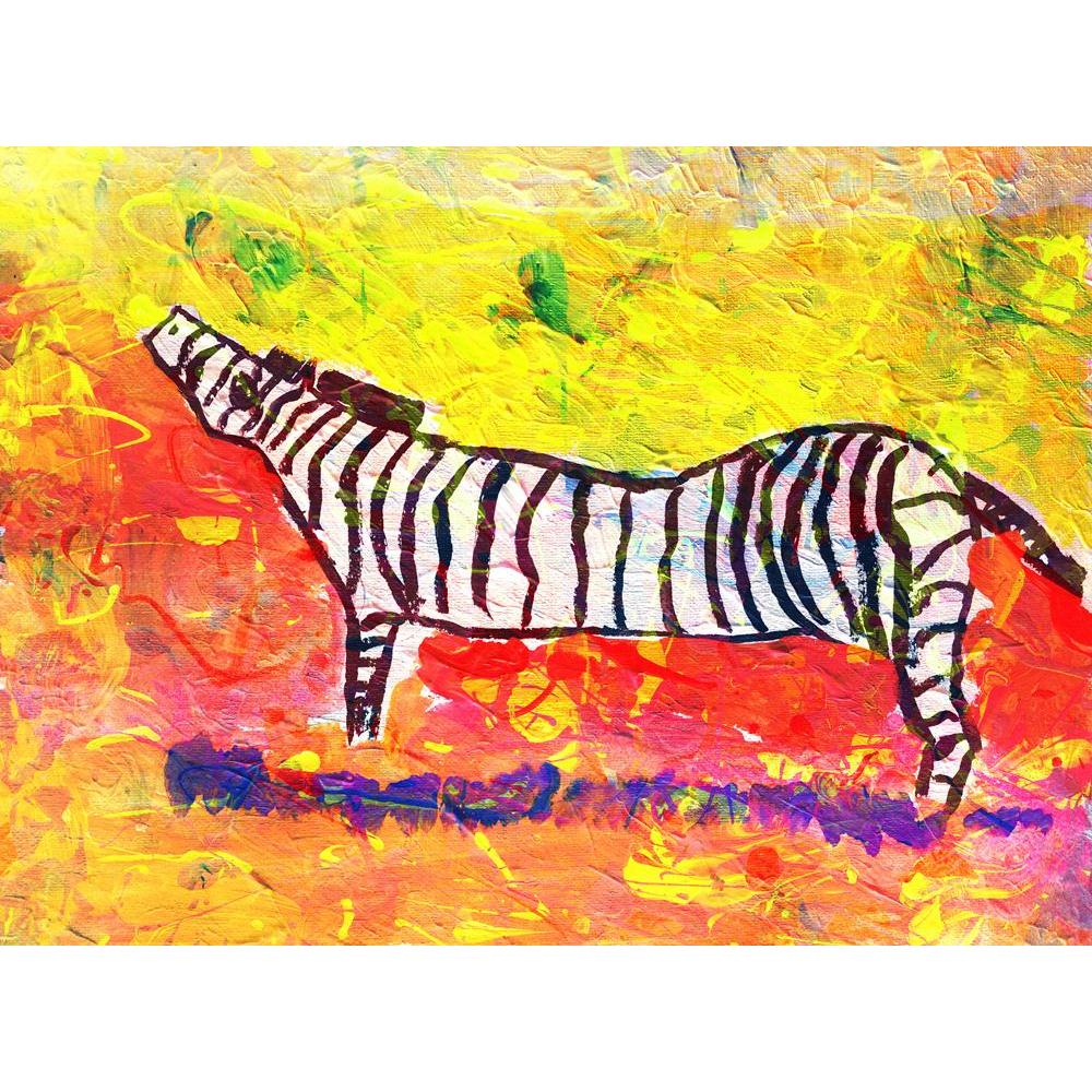 Zebra Canvas Painting Synthetic Frame-Paintings MDF Framing-AFF_FR-IC 5003595 IC 5003595, African, Animals, Art and Paintings, Drawing, Gouache, Illustrations, Paintings, Signs, Signs and Symbols, Sketches, zebra, canvas, painting, synthetic, frame, africa, animal, arts, artwork, child, childhood, colorful, colors, concepts, craft, creativity, design, horizontal, image, imagination, multi, nobody, one, paint, red, sketch, vertebrates, vivid, yellow, zoology, artzfolio, wall decor for living room, wall frame