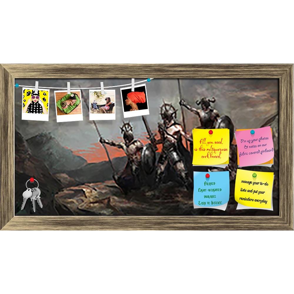ArtzFolio General Leading His Army In War D3 Printed Bulletin Board Notice Pin Board Soft Board | Framed-Bulletin Boards Framed-AZSAO29391994BLB_FR_L-Image Code 5003598 Vishnu Image Folio Pvt Ltd, IC 5003598, ArtzFolio, Bulletin Boards Framed, Fantasy, Fine Art Reprint, general, leading, his, army, in, war, d3, printed, bulletin, board, notice, pin, soft, framed, ancient, armour, attack, equipment, fight, fighter, force, illustration, infantry, leader, soldier, warrior, charge, swing, power, dark, orc, unde