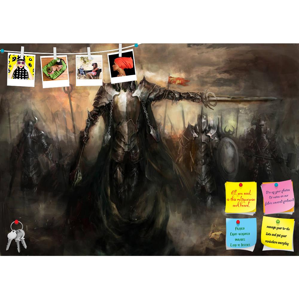 ArtzFolio General Leading His Army In War D4 Printed Bulletin Board Notice Pin Board Soft Board | Frameless-Bulletin Boards Frameless-AZSAO29391995BLB_FL_L-Image Code 5003599 Vishnu Image Folio Pvt Ltd, IC 5003599, ArtzFolio, Bulletin Boards Frameless, Fantasy, Fine Art Reprint, general, leading, his, army, in, war, d4, printed, bulletin, board, notice, pin, soft, frameless, ancient, armour, attack, equipment, fight, fighter, force, illustration, infantry, leader, soldier, warrior, dark, battle, poster, cas