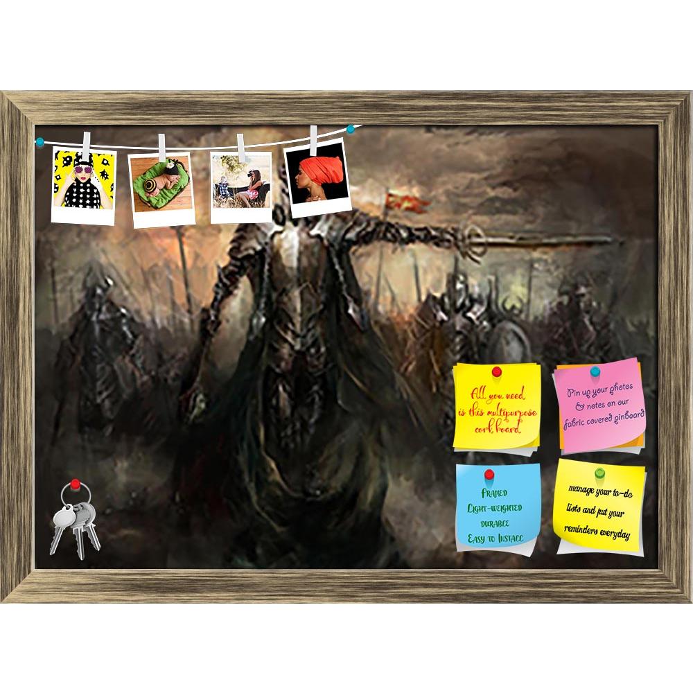 ArtzFolio General Leading His Army In War D4 Printed Bulletin Board Notice Pin Board Soft Board | Framed-Bulletin Boards Framed-AZSAO29391995BLB_FR_L-Image Code 5003599 Vishnu Image Folio Pvt Ltd, IC 5003599, ArtzFolio, Bulletin Boards Framed, Fantasy, Fine Art Reprint, general, leading, his, army, in, war, d4, printed, bulletin, board, notice, pin, soft, framed, ancient, armour, attack, equipment, fight, fighter, force, illustration, infantry, leader, soldier, warrior, dark, battle, poster, castle, city, a