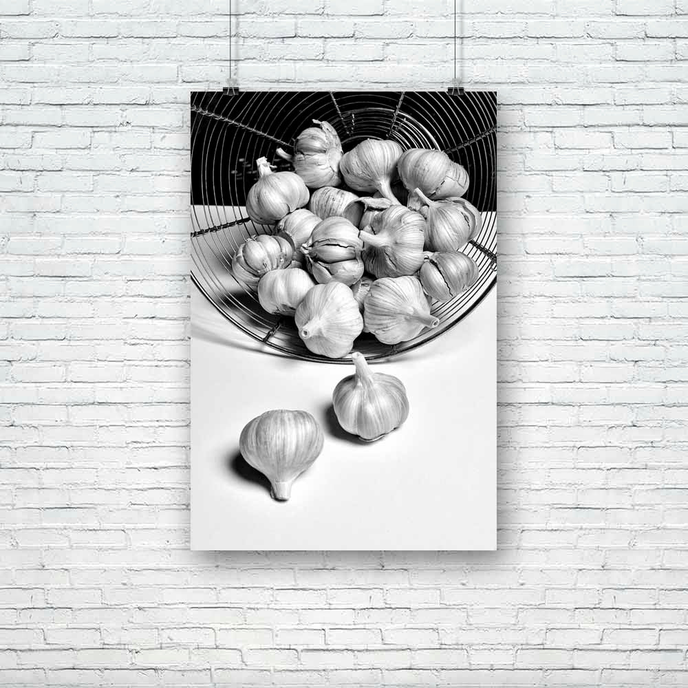 Black & White Garlic Unframed Paper Poster-Paper Posters Unframed-POS_UN-IC 5003606 IC 5003606, Art and Paintings, Black, Black and White, Digital, Digital Art, Graphic, White, garlic, unframed, paper, poster, a, fine, art, photograph, artzfolio, posters, wall posters, posters for room, posters for room decoration, office poster, door poster, baby poster, motivational posters, posters for room boys, quotes, poster for wall decoration, friends poster, abstract paintings for living room, inspirational posters
