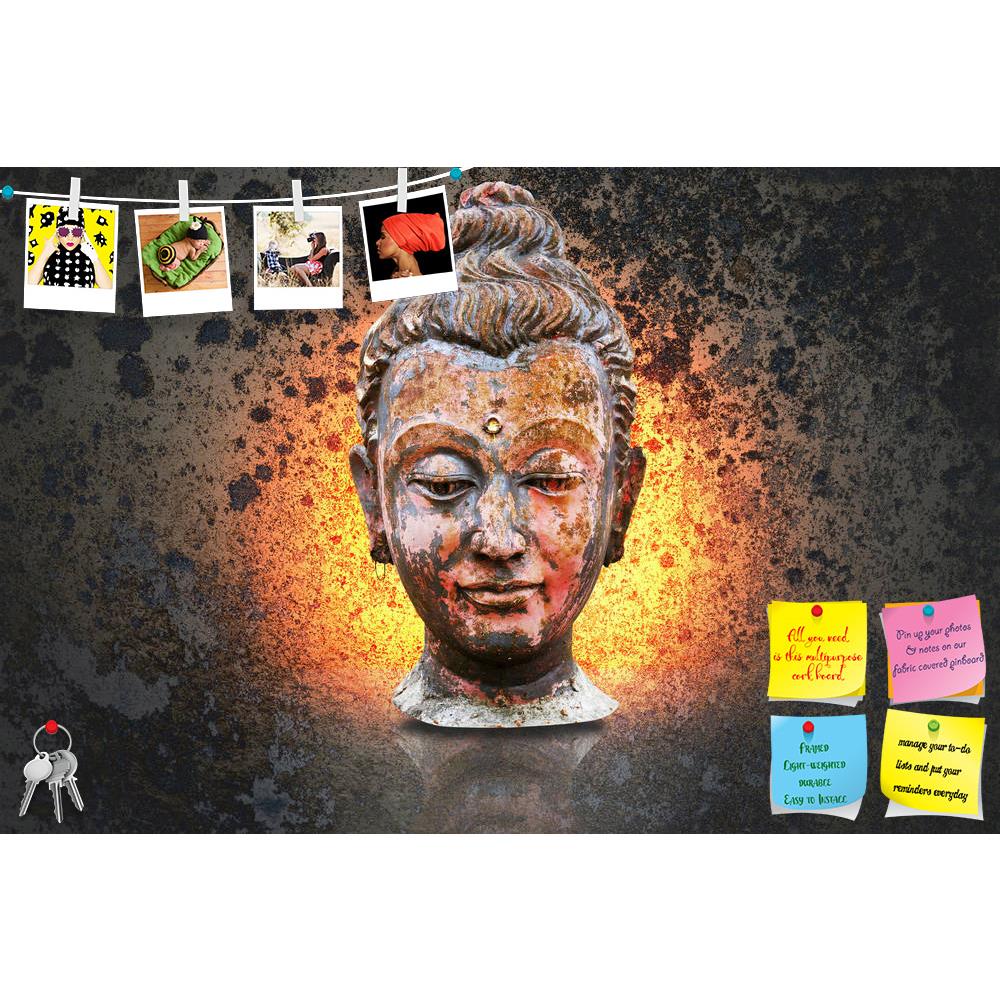 ArtzFolio Head Of Buddha Printed Bulletin Board Notice Pin Board Soft Board | Frameless-Bulletin Boards Frameless-AZSAO29574039BLB_FL_L-Image Code 5003607 Vishnu Image Folio Pvt Ltd, IC 5003607, ArtzFolio, Bulletin Boards Frameless, Religious, Photography, head, of, buddha, printed, bulletin, board, notice, pin, soft, frameless, ancient, art, asia, asian, background, bronze, buddhism, calm, china, concentration, confession, culture, decorative, east, enlightenment, face, faith, god, gold, golden, history, i