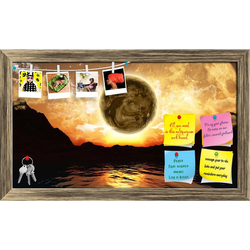 ArtzFolio Fictional Planets & The Ocean D1 Printed Bulletin Board Notice Pin Board Soft Board | Framed-Bulletin Boards Framed-AZSAO29605551BLB_FR_L-Image Code 5003612 Vishnu Image Folio Pvt Ltd, IC 5003612, ArtzFolio, Bulletin Boards Framed, Fantasy, Digital Art, fictional, planets, the, ocean, d1, printed, bulletin, board, notice, pin, soft, framed, 3d, landscape, planet, background, science, fiction, surreal, space, planetry, sky, illustration, render, globe, global, abstract, moon, earth, sea, water, sun