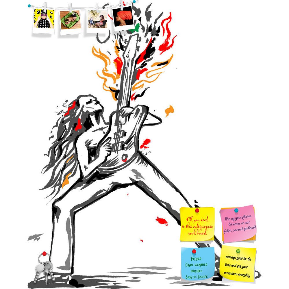 ArtzFolio Rocker Guitarist Printed Bulletin Board Notice Pin Board Soft Board | Frameless-Bulletin Boards Frameless-AZSAO29678811BLB_FL_L-Image Code 5003614 Vishnu Image Folio Pvt Ltd, IC 5003614, ArtzFolio, Bulletin Boards Frameless, Music & Dance, Digital Art, rocker, guitarist, printed, bulletin, board, notice, pin, soft, frameless, bass, solo, pin up board, push pin board, extra large cork board, big pin board, notice board, small bulletin board, cork board, wall notice board, giant cork board, bulletin
