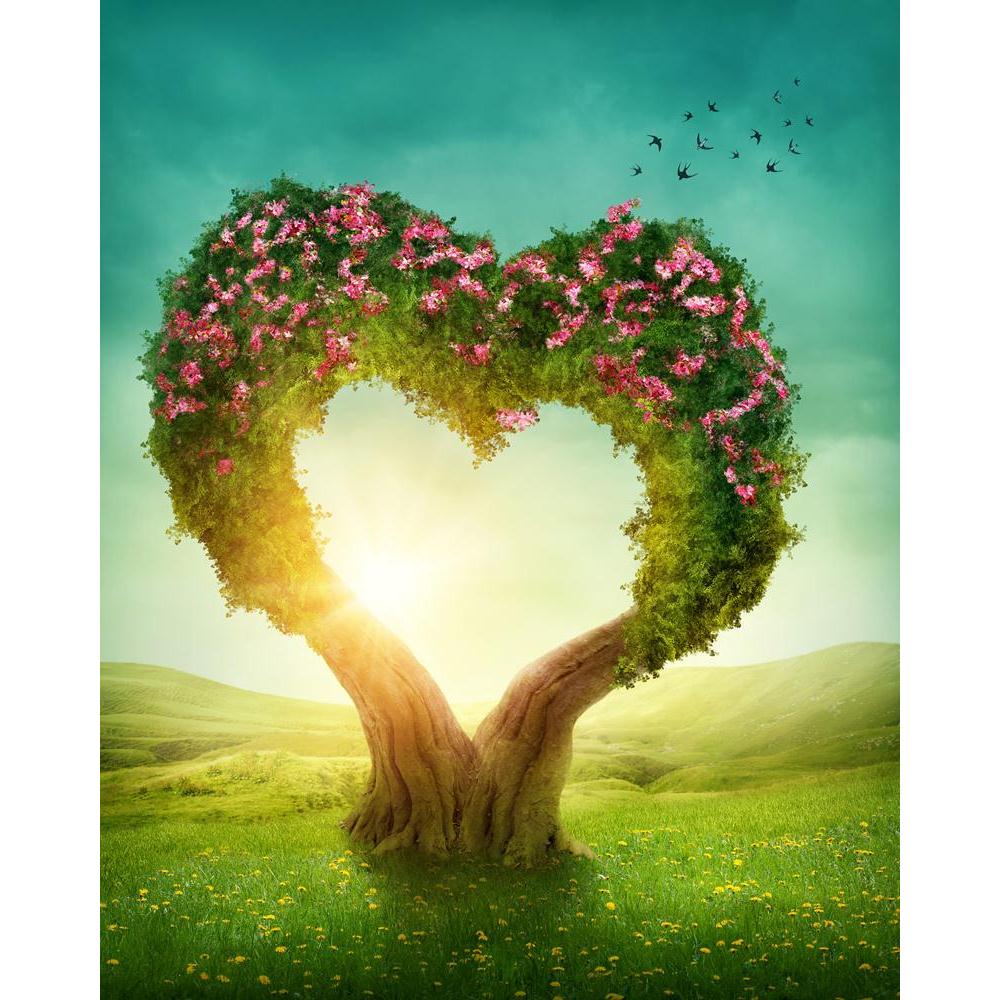 Heart Shaped Tree Canvas Painting Synthetic Frame-Paintings MDF Framing-AFF_FR-IC 5003615 IC 5003615, Art and Paintings, Birds, Botanical, Fantasy, Floral, Flowers, Hearts, Landscapes, Love, Nature, Romance, Scenic, Signs and Symbols, Surrealism, Symbols, Wooden, heart, shaped, tree, canvas, painting, synthetic, frame, landscape, fairy, enchanted, forest, symbol, shape, imagine, amor, tale, dream, natural, adventure, big, bird, blue, bright, concept, darkness, day, deep, dreams, dreamy, fairytale, fog, gras
