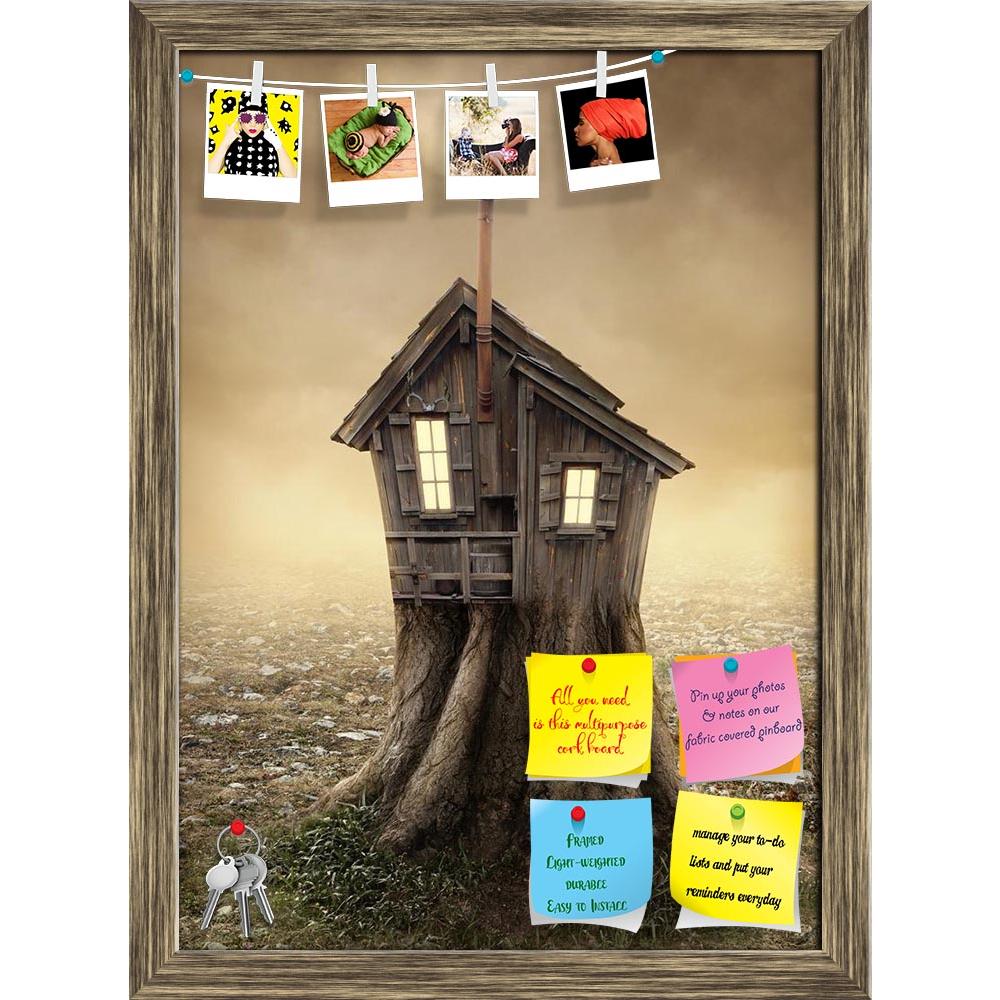 ArtzFolio Fantasy Tree House In The Meadow Printed Bulletin Board Notice Pin Board Soft Board | Framed-Bulletin Boards Framed-AZSAO29726699BLB_FR_L-Image Code 5003619 Vishnu Image Folio Pvt Ltd, IC 5003619, ArtzFolio, Bulletin Boards Framed, Conceptual, Kids, Digital Art, fantasy, tree, house, in, the, meadow, printed, bulletin, board, notice, pin, soft, framed, forest, outdoor, leaves, fog, dreamy, adventure, windows, nobody, natural, mystery, green, sparkle, mysterious, darkness, magic, night, dark, fairy