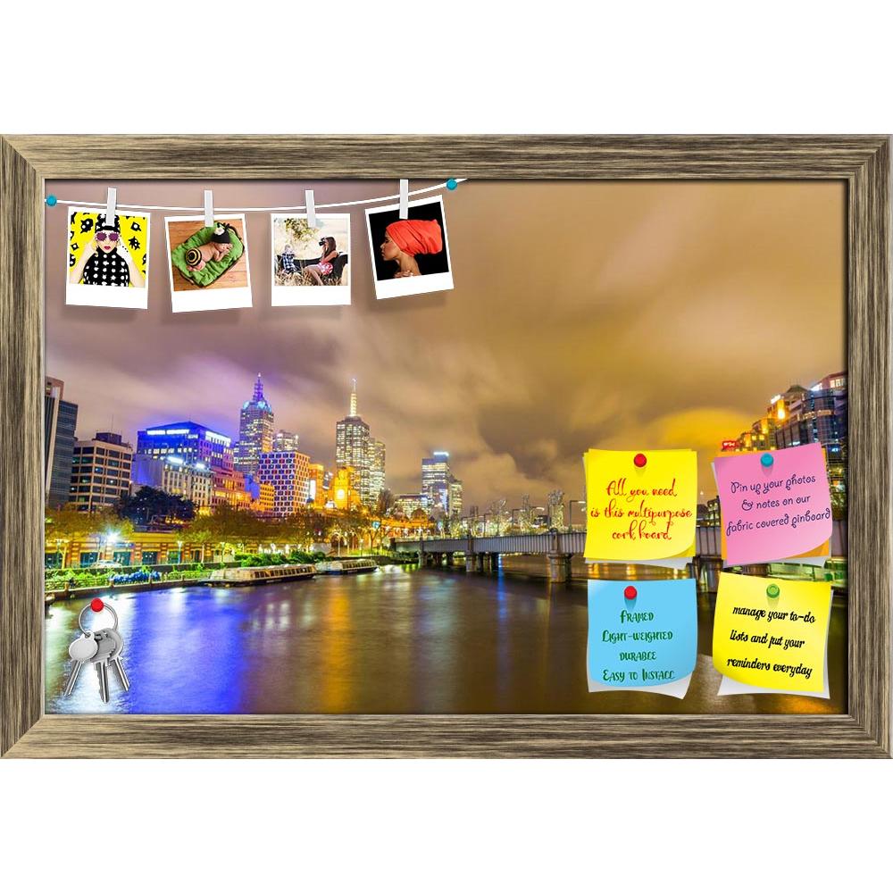 ArtzFolio Melbourne Australia Night Skyline Printed Bulletin Board Notice Pin Board Soft Board | Framed-Bulletin Boards Framed-AZSAO29757721BLB_FR_L-Image Code 5003621 Vishnu Image Folio Pvt Ltd, IC 5003621, ArtzFolio, Bulletin Boards Framed, Places, Photography, melbourne, australia, night, skyline, printed, bulletin, board, notice, pin, soft, framed, pin up board, push pin board, extra large cork board, big pin board, notice board, small bulletin board, cork board, wall notice board, giant cork board, bul