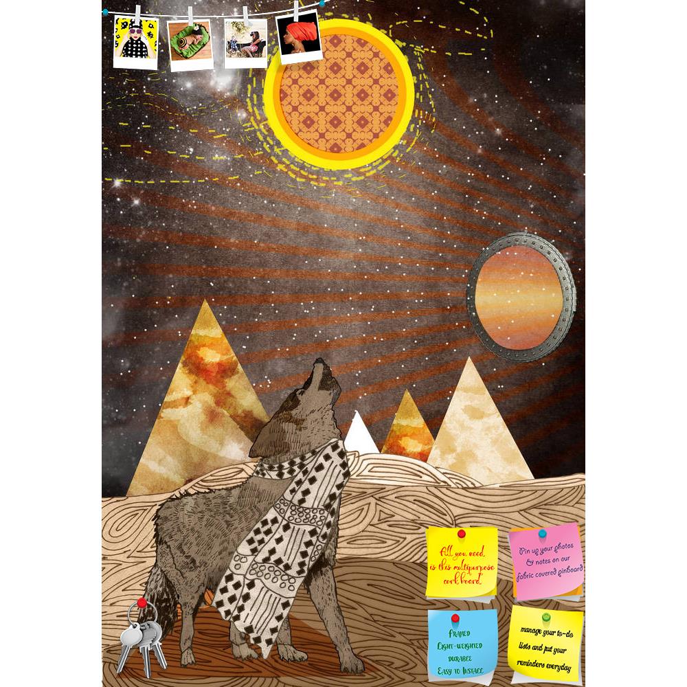 ArtzFolio Howling Wolf Printed Bulletin Board Notice Pin Board Soft Board | Frameless-Bulletin Boards Frameless-AZSAO29851071BLB_FL_L-Image Code 5003630 Vishnu Image Folio Pvt Ltd, IC 5003630, ArtzFolio, Bulletin Boards Frameless, Kids, Digital Art, howling, wolf, printed, bulletin, board, notice, pin, soft, frameless, pin up board, push pin board, extra large cork board, big pin board, notice board, small bulletin board, cork board, wall notice board, giant cork board, bulletin board, office notice board, 