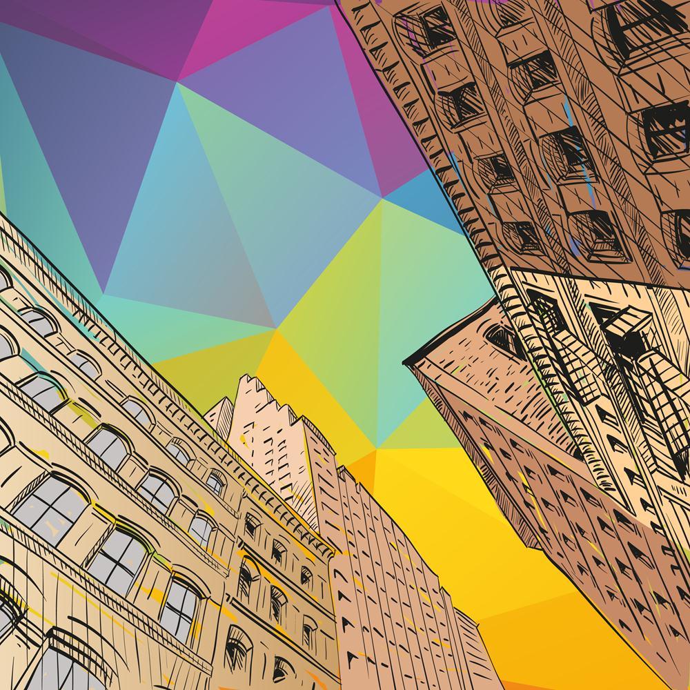 Cityscape Canvas Painting Synthetic Frame-Paintings MDF Framing-AFF_FR-IC 5003633 IC 5003633, Animated Cartoons, Architecture, Art and Paintings, Books, Business, Cities, City Views, Comics, Drawing, Geometric, Geometric Abstraction, Illustrations, Minimalism, Modern Art, Pop Art, Signs, Signs and Symbols, Sketches, Triangles, cityscape, canvas, painting, synthetic, frame, advertisement, art, avenue, background, banner, building, city, scape, clip, comic, book, construction, creative, design, house, illustr