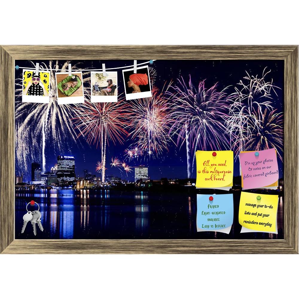 ArtzFolio Panoramic View Of Downtown Toledo Ohio, USA Printed Bulletin Board Notice Pin Board Soft Board | Framed-Bulletin Boards Framed-AZSAO30006144BLB_FR_L-Image Code 5003641 Vishnu Image Folio Pvt Ltd, IC 5003641, ArtzFolio, Bulletin Boards Framed, Places, Photography, panoramic, view, of, downtown, toledo, ohio, usa, printed, bulletin, board, notice, pin, soft, framed, a, city, american, lights, fireworks, pyrotechnics, celebration, july, 4th, new, year's, holiday, festive, night, nighttime, evening, r