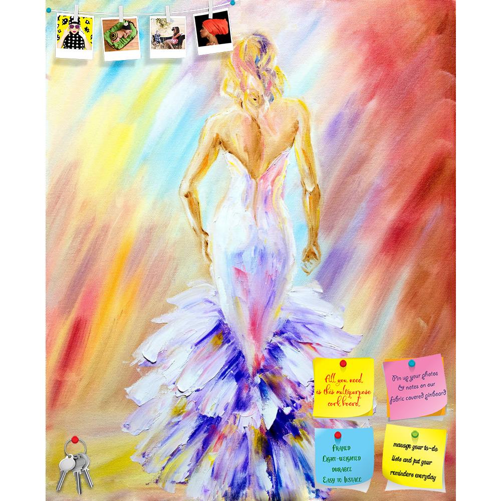 ArtzFolio Beautiful Woman At The Ball Printed Bulletin Board Notice Pin Board Soft Board | Frameless-Bulletin Boards Frameless-AZSAO30007244BLB_FL_L-Image Code 5003643 Vishnu Image Folio Pvt Ltd, IC 5003643, ArtzFolio, Bulletin Boards Frameless, Adult, Figurative, Fine Art Reprint, beautiful, woman, at, the, ball, printed, bulletin, board, notice, pin, soft, frameless, oil, painting, bride, dress, clothing, model, wedding, white, studio, glamour, female, fashion, posing, lady, young, girl, sensual, colorful