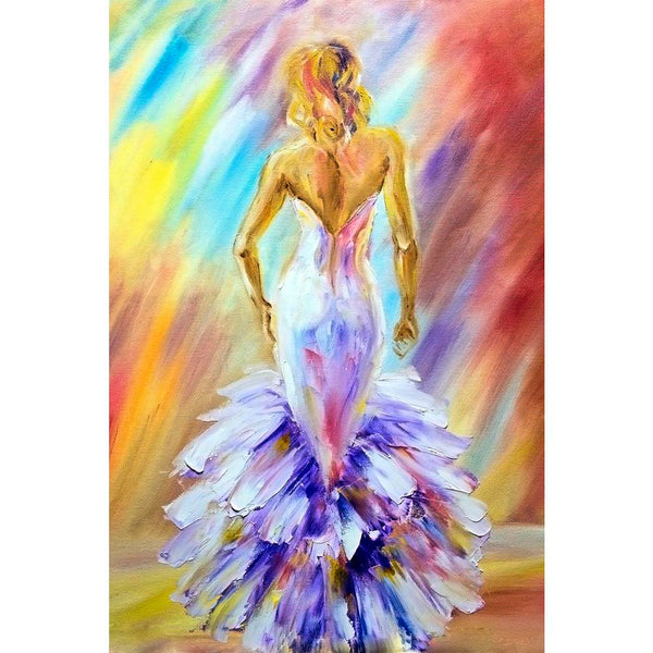 Woman At The Ball Unframed Paper Poster-Paper Posters Unframed-POS_UN-IC 5003643 IC 5003643, Adult, Art and Paintings, Black and White, Fashion, Paintings, Wedding, White, woman, at, the, ball, unframed, paper, wall, poster, oil, painting, art, attractive, beautiful, blue, bride, clothing, colorful, dress, elegance, female, girl, glamour, grace, happy, innocence, lady, luxury, model, person, posing, studio, style, together, young, artzfolio, posters, wall posters, posters for room, posters for room decorati